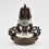 Hand Made Oxidized Copper Alloy with Silver Plating 9" Aparmita Statue