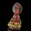 Hand Painted Copper Alloy with 24 Karat Gold Gilded 22.5" Aparmita Statue