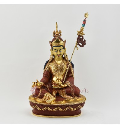 Hand Made 9" Guru Rinpoche / Padmasambhava Statue