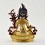 Hand Carved  Copper Alloy with 24 Karat Gold Gilded 9" Red Tara Statue