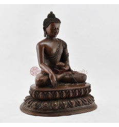 Hand Carved Fine Quality Tibetan Buddhist Ritual Shakyamuni Buddha statue