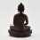 Tibetan Buddhist Oxidized Copper Alloy 9" Amitabha / Amida Buddha Opame Statue