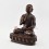 Hand Carved Copper in Oxidation Finish Guru Tsongkhapa Statue