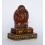 Fine Quality 4" Silver Gold Plated Tibetan Buddhist Manjushri Jampelyang Statue from Patan, Nepal