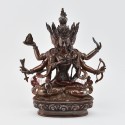 Hand Made Oxidized Copper Alloy Namgyalma Buddha Statue Statue