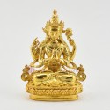 Machine Made Fine Quality 4.25" Chenrezig / Four Armed Avalokiteshvara Statue