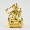 Machine Made Fine Quality 4.25" Manjushri / Jambiyang Statue