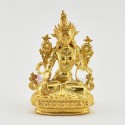 Machine Made Fine Quality 4.25" White Tara / Dholkar Statue