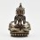 Fine Quality Oxidation Finish with Silver Plated Buddhist Tibetan 5.5" Aparmita Statue