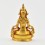 Gold Plated in Antique Finish 4.5" Aparmita / Amitayus / Tsepame Statue