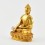 Gold Plated in Antique Finish 4" Shakyamuni Buddha / Tomba Statue