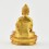 Gold Plated in Antique Finish 4" Shakyamuni Buddha / Tomba Statue