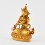 Gold Plated in Antique Finish 4.5" Vajradhara / Dorje Chang Statue