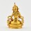 Gold Plated in Antique Finish 4.5" Vajrasattva / Dorje Sempa Statue