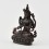 Copper Alloy in Oxidation Finish 4.5" Chenrezig / Four Armed Avalokiteshvara Statue