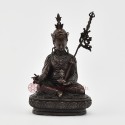 Copper Alloy in Oxidation Finish 4.25" Guru Rinpoche / Padmasambhava Statue