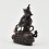 Copper Alloy in Oxidation Finish 4.5" Vajradhara / Dorje Chang Statue