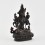 Copper Alloy in Oxidation Finish 4.5" White Tara / Dholkar Statue