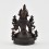 Copper Alloy in Oxidation Finish 4.5" White Tara / Dholkar Statue