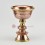 Hand Made Copper Alloy with Brass 5.25" Butter Lamp