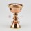 Hand Made Copper Alloy with Brass 5.25" Butter Lamp