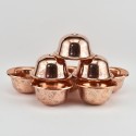 Hand Made Copper Alloy 8 Bowls 2.5" Offering Bowls - Tings Set 