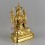 Hand Carved 9.25" 16th Gyalwa Guru Karmapa Statue