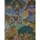 Hand Painted Buddha Life Story Thangka Painting