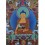 Hand Painted Shakyamuni Buddha & 16 Arhats Thangka Painting