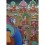 Hand Painted Shakyamuni Buddha & 16 Arhats Thangka Painting