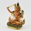 Hand Painted 24 Karat Gold Gilded Manjushri / Jambiyan Statue