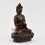 Hand Made Copper Alloy in Oxidation Finish 8.5" Vairochana Buddha Statue