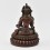 Hand Made Copper Alloy in Oxidation Finish 9" Bajrasattva / Dorjesempa Statue