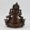 Hand Made Copper Alloy with Oxidiation Finish 10.25" Yellow Zambala Statue