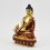 Fine Quality Copper Alloy with 24 Karat Gold Gilded 8.5" Medicine Buddha Statue