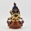 Hand Made Copper Alloy with Partly Gold Gilded 9.5" Vajrasattva Shakti Statue