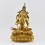 Hand Made Fine Quality 24 Karat Gold Gilded Face Painted Vajrasattva Statue