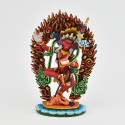 Fine Quality Copper Alloy with Beautifully Hand Painted Vajravarahi Dakini Statue