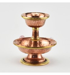 Finely Hand Made Copper Alloy with Brass Rims 3.5" Serkim Set