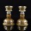 Fine Quality Hand Made Gold Silver Palted Tibetan Buddhist  Copper Butter lamps set