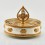 Fine Quality Gold & Silver Plated Tibetan Buddhist Copper Mandala Set