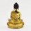 Hand Carved Gold Gilded Tibetan Buddhist Amitabha / Amida Buddha Opame Religious Ritual Statue