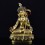 Hand Carved Gold Gilded & Hand Face Painted Tibetan Dukkar / Ushnisha Sitatapatra Copper Ritual Rupa Statue