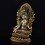 Hand Carved Copper Alloy Gold Gilded & Hand Painted Tibetan White Tara / Dholkar Statue Rupa