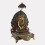 Hand Carved Painted & Gold Gilded Copper Tibetan Crowned Shakyamuni Buddha / Tomba on Throne Sculpture