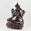 Hand Carved  Copper Alloy in Oxidation Finish Buddhist Tibetan Green Tara / Dholma Ritual Rupa Statue