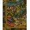 Hand Painted Buddhist Buddha Life Story Thangka Painting