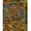 Hand Painted Buddhist Buddha Life Story Thangka Painting