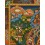 Hand Painted Tibetan Buddhist Buddha Life Story Thangka Scroll Painting