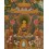 Hand Painted Tibetan Buddhist Buddha Life Story Thangka Scroll Painting